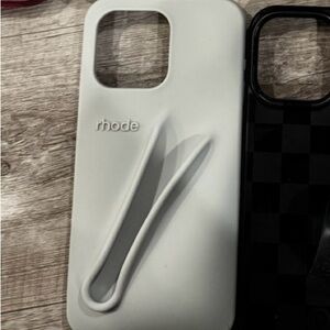 RHODE Cream Phone Case with Grip